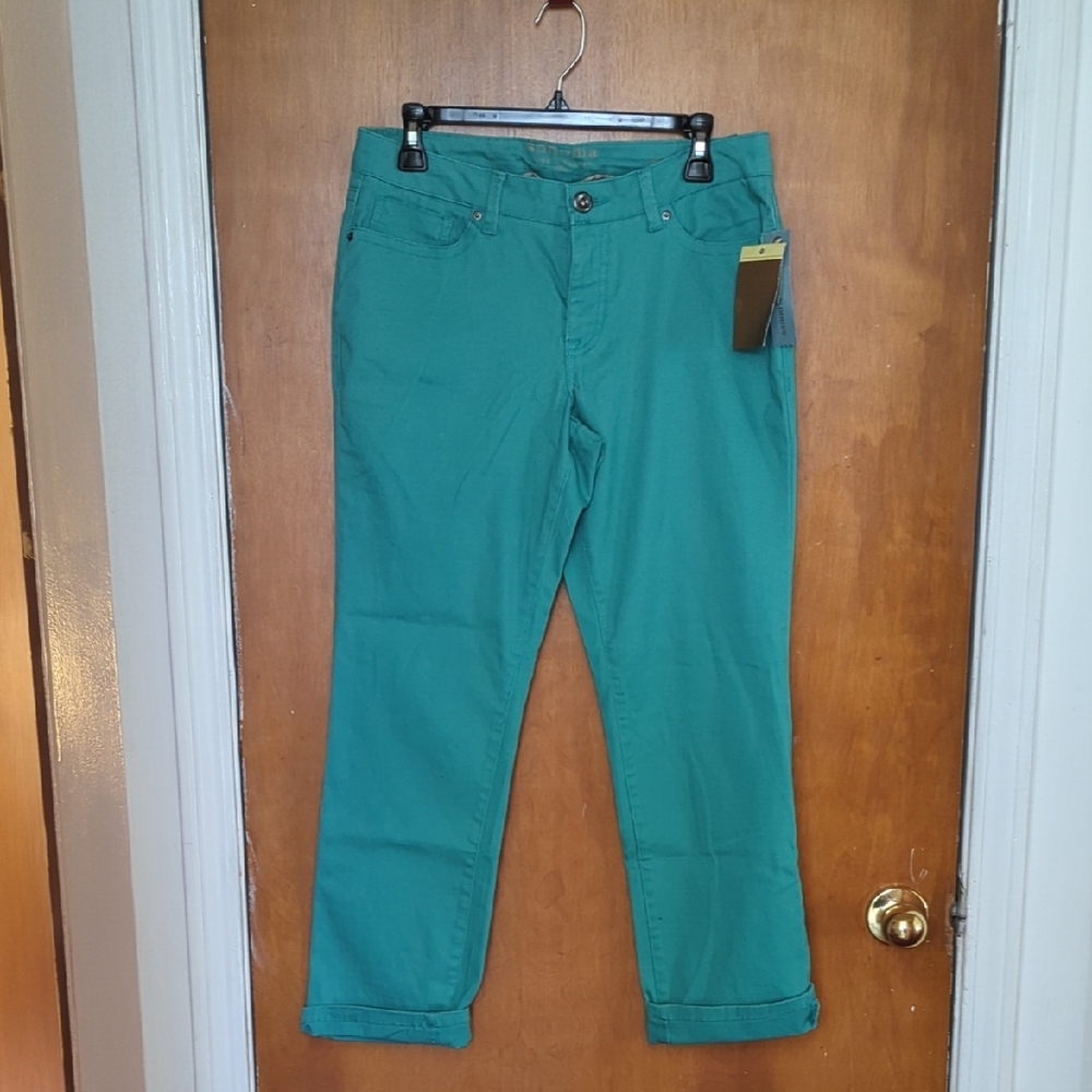 Sonoma Teal Straight Leg Pants